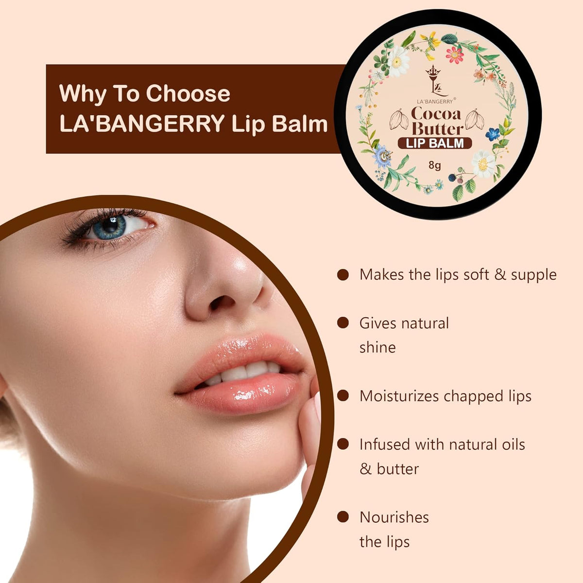 Cocos Lip Balm for Dry Lips