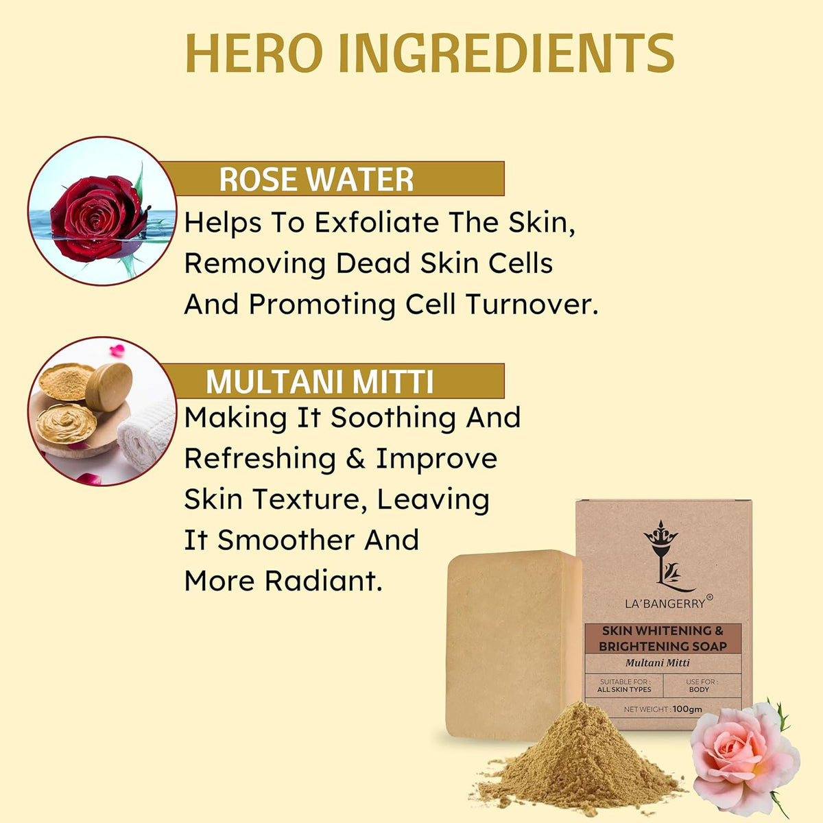Soap for clean skin