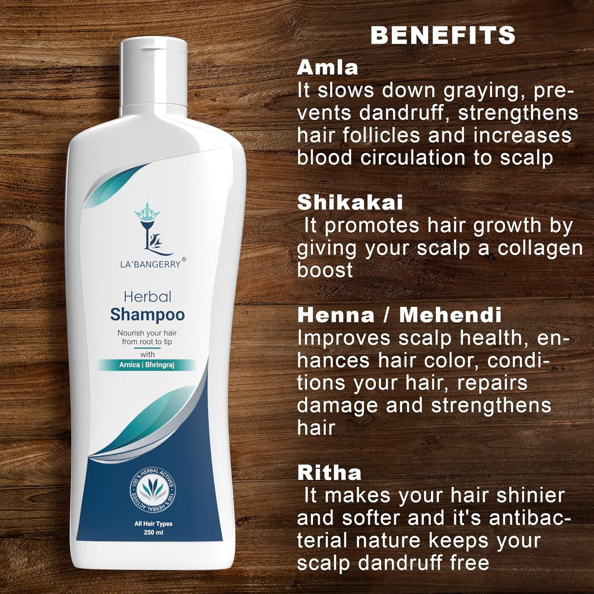 Benefits of herbal shampoo