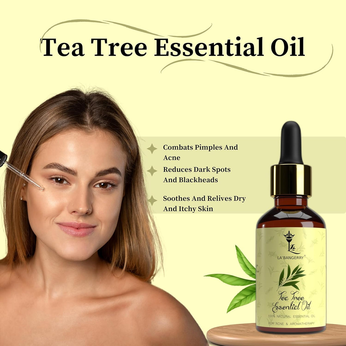 Buy Tea Tree Essential Oil for Hair and Skin 