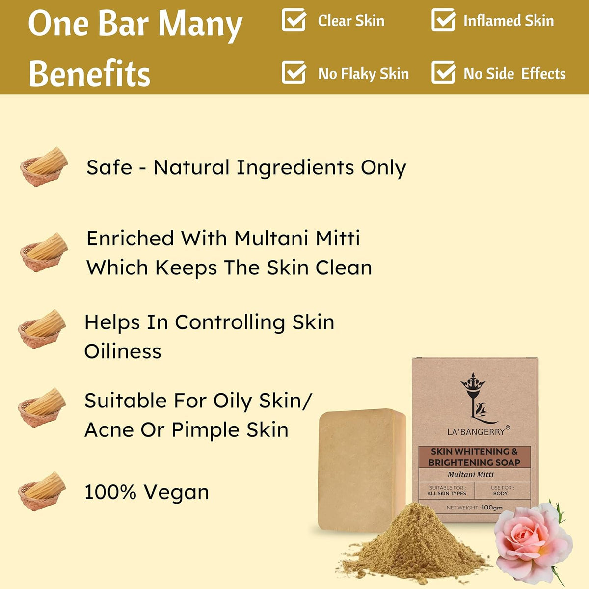 Skin Whitening & Brightening Soap