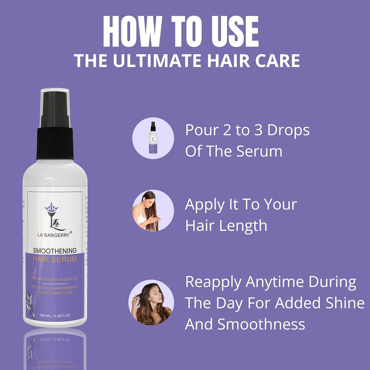 how to use keratin hair serum