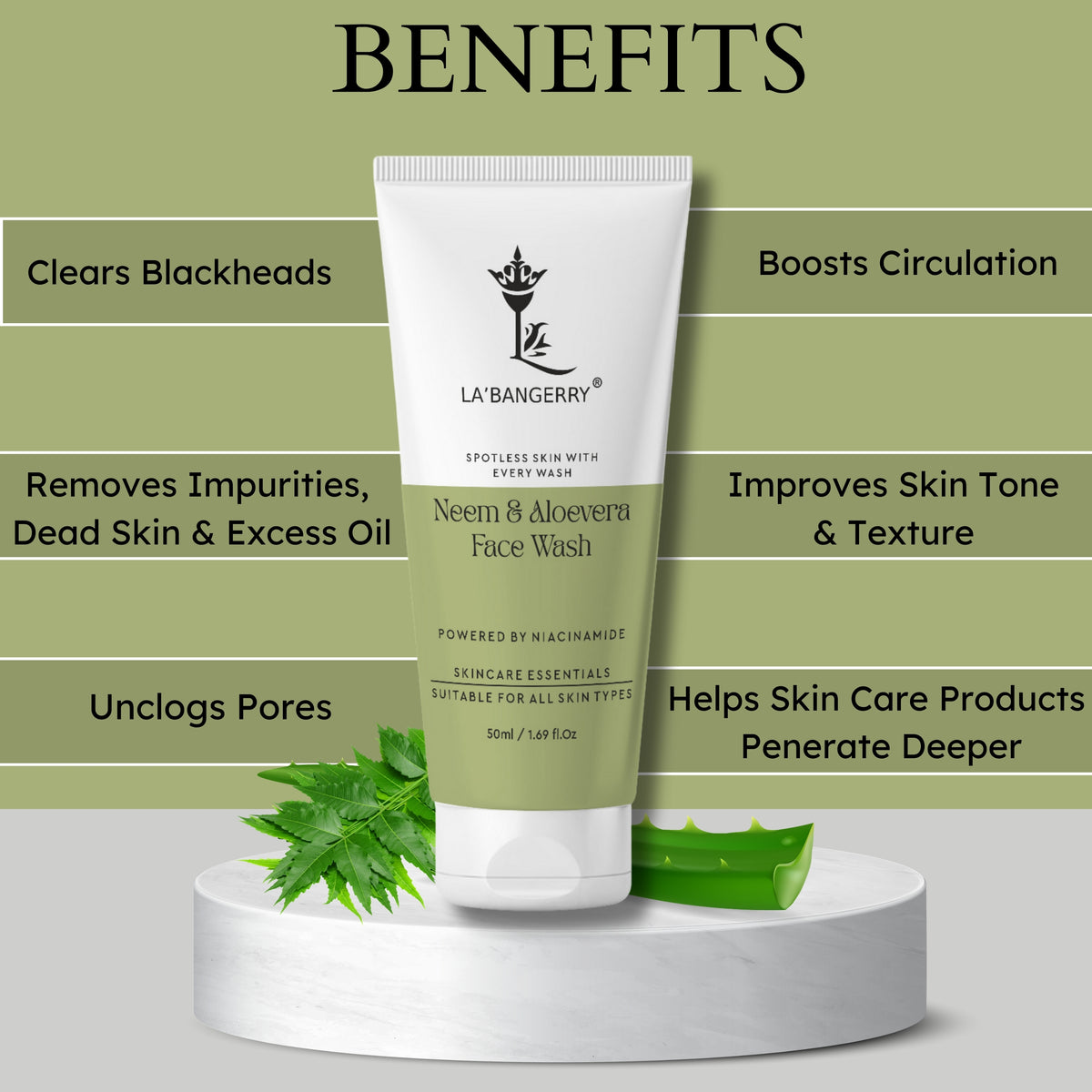 benefits of neem face wash