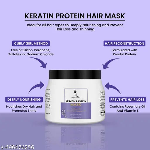 keratin protein hair mask