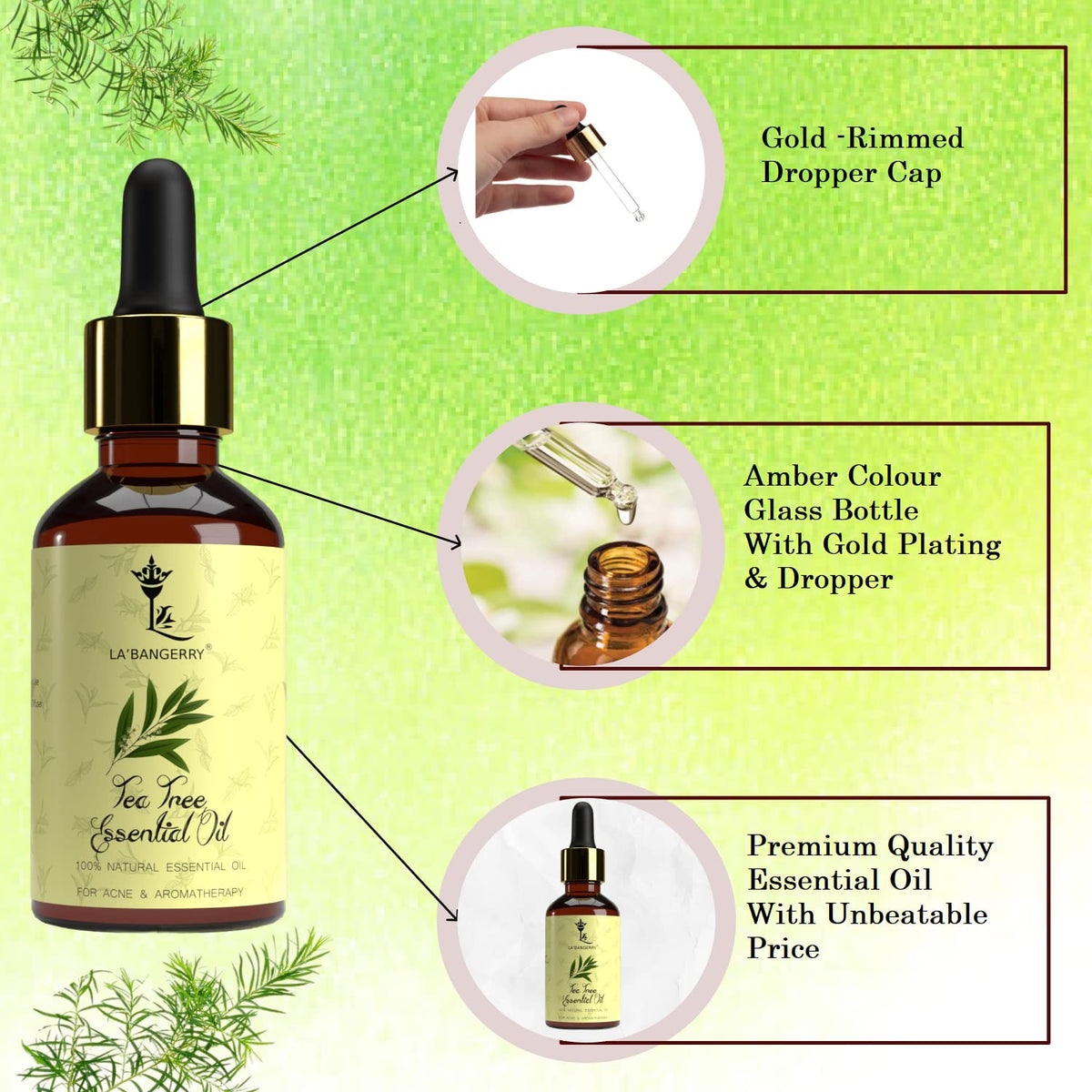 Buy Tea Tree Essential Oil for Hair and Skin 